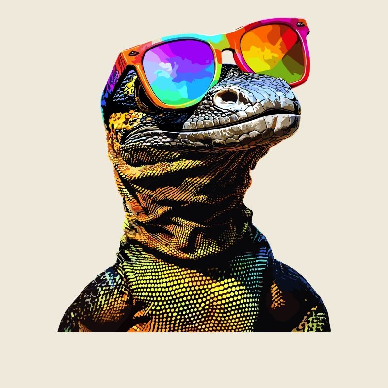 Waran Echse Reptil Komodowaran Bindenwaran Lizard