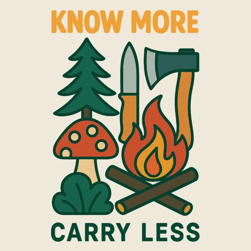 More knowledge less carry survival techniques