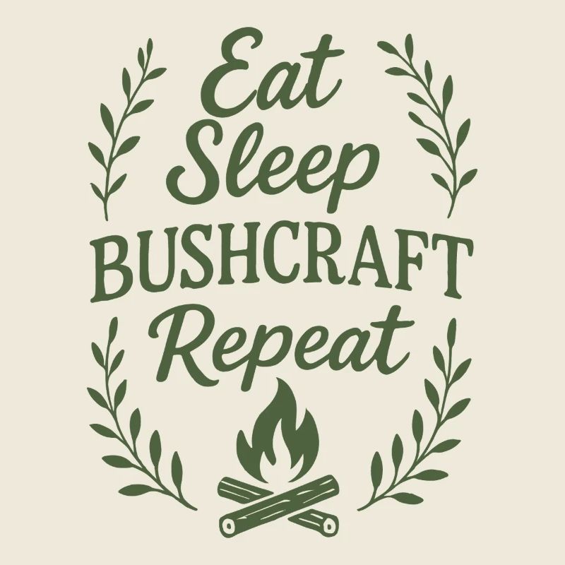 Eating Sleeping Bushcraft Repetition Prepper