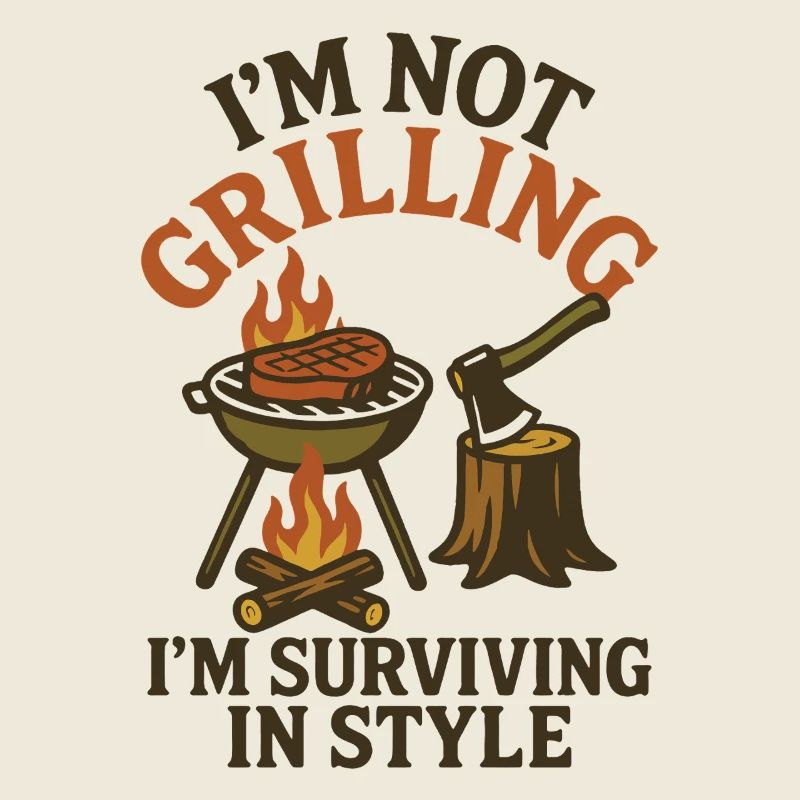 I don't grill I survive with style prepper