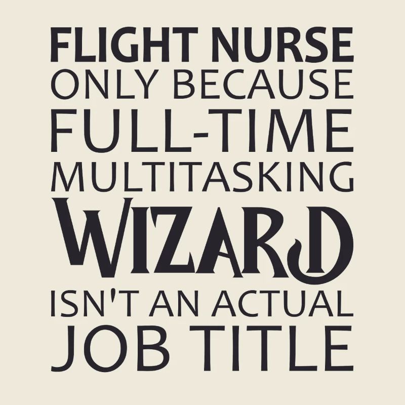 Flight Nurse Wizard Air Rescue