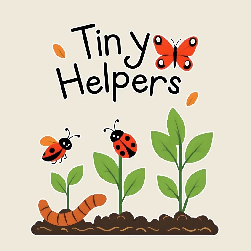 Tiny Helpers in the Garden