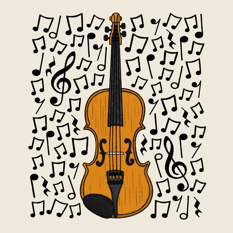 Violin Musical Notes Violinist String Musician
