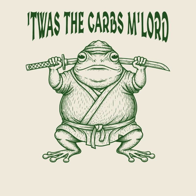 Twas The Carbs M'Lord Medieval Frog  Meme Fat Toad