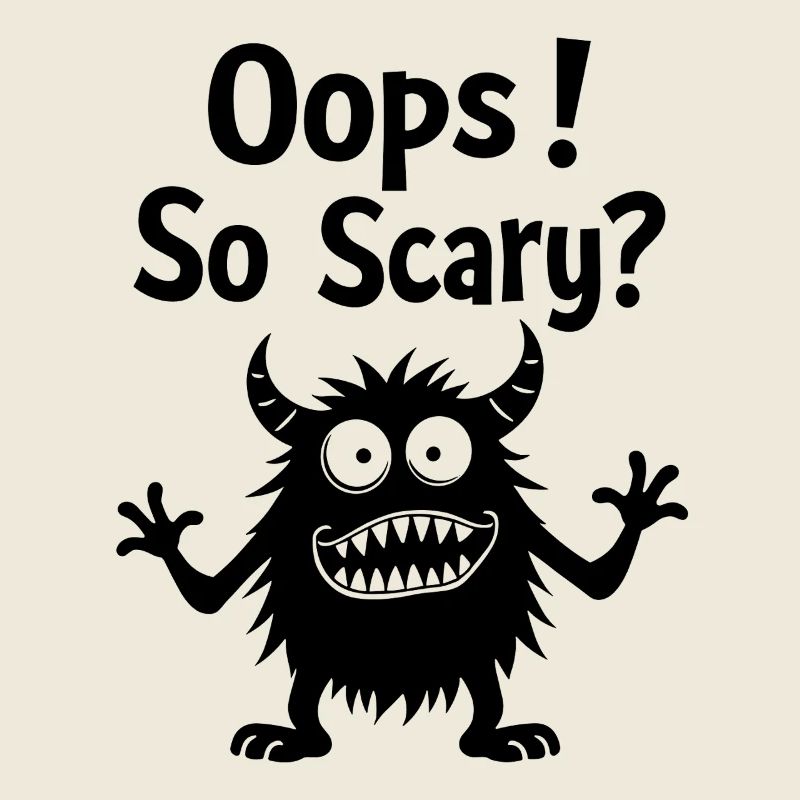 Oops! So Scary? Lustiges Monster