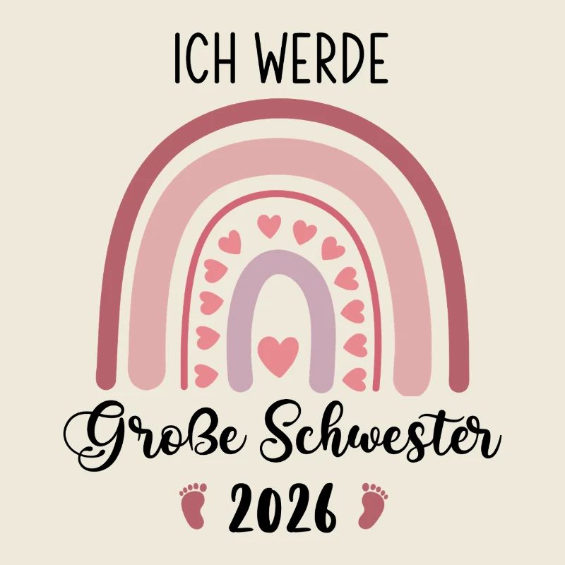 Ich Werde Große Schwester 2026 Regenbogen