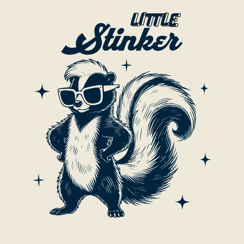 Little Stinker - Cute Skunk