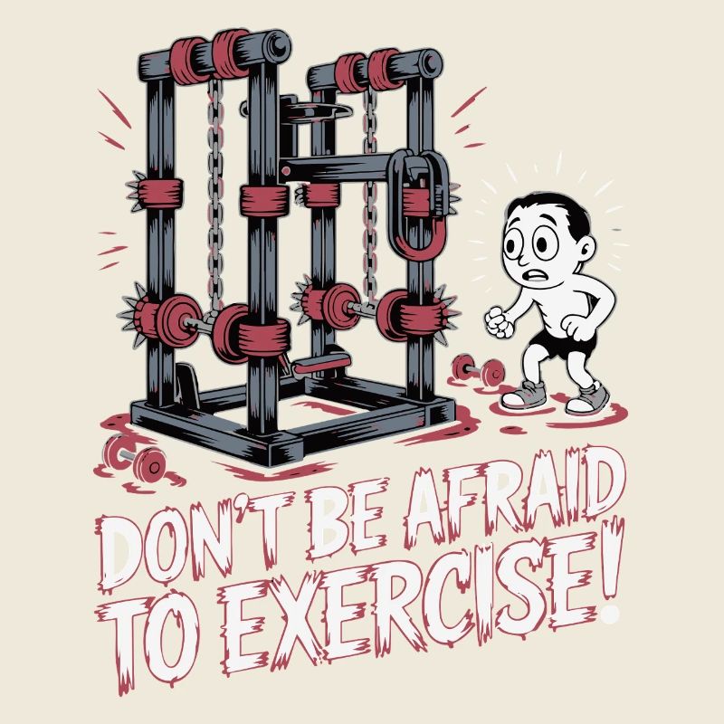 Conception de motivation de remise en forme intrépide