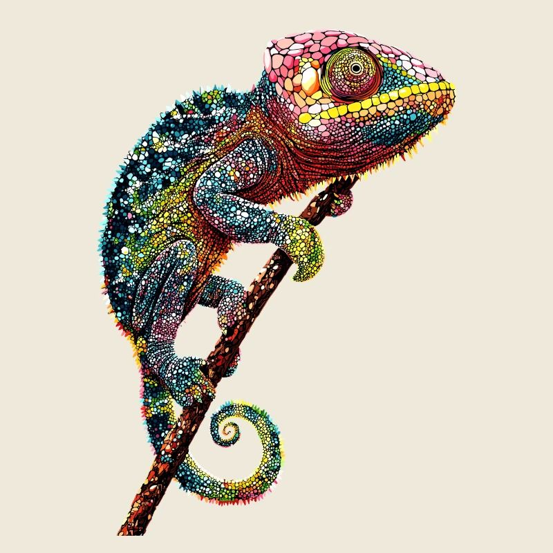 Chamäleon Echse Reptil Chameleon Leguan Eidechse