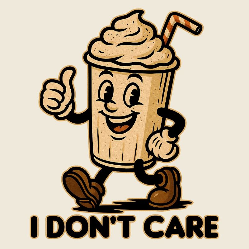 Humorous coffee mug with saying