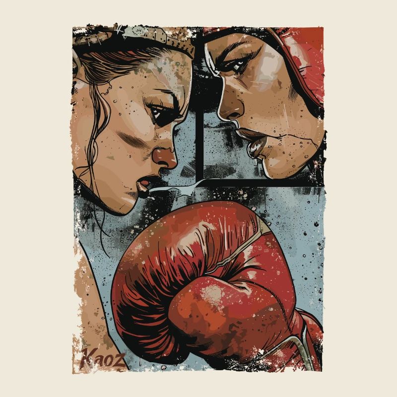 Intense Boxer Clash Artwork