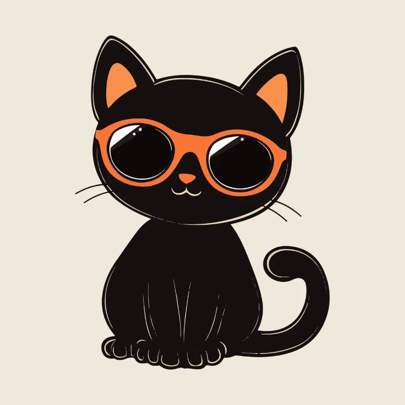 Cat with sunglasses
