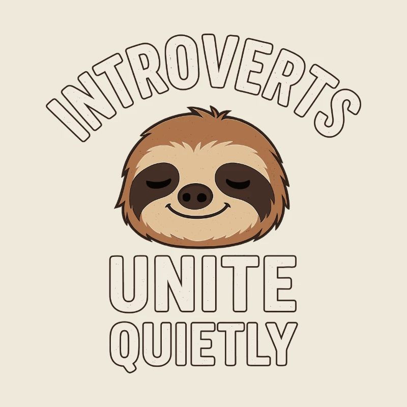 Cozy Sloth Quote Design