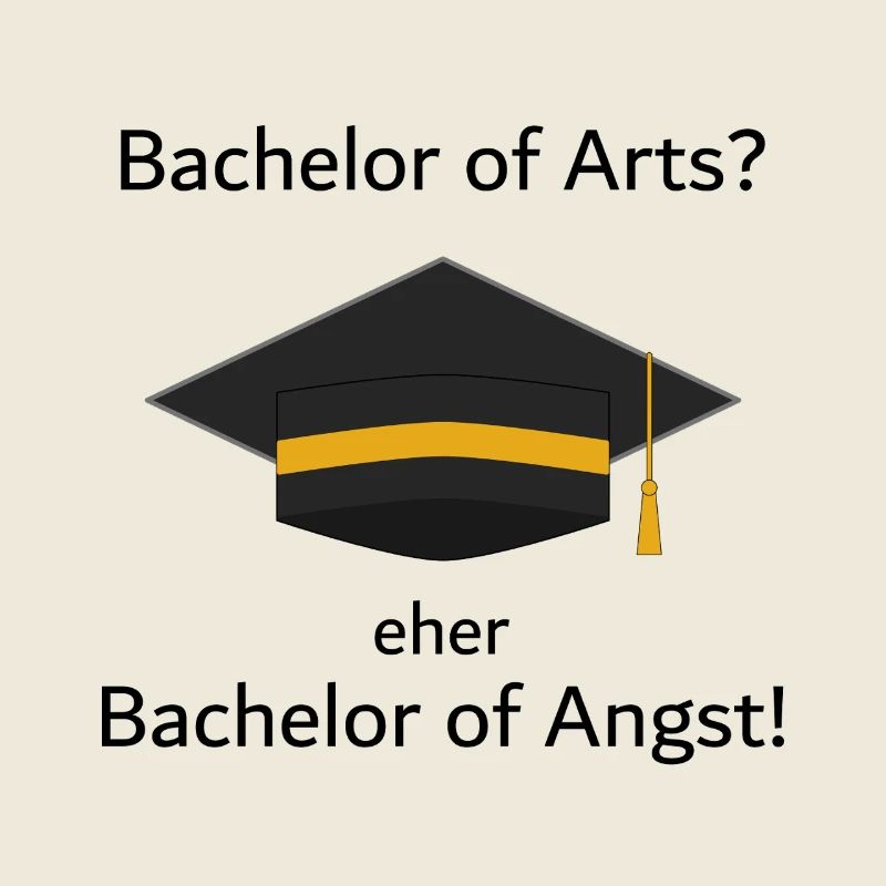 Unispruch "Bachelor of Angst" Student, Studenten