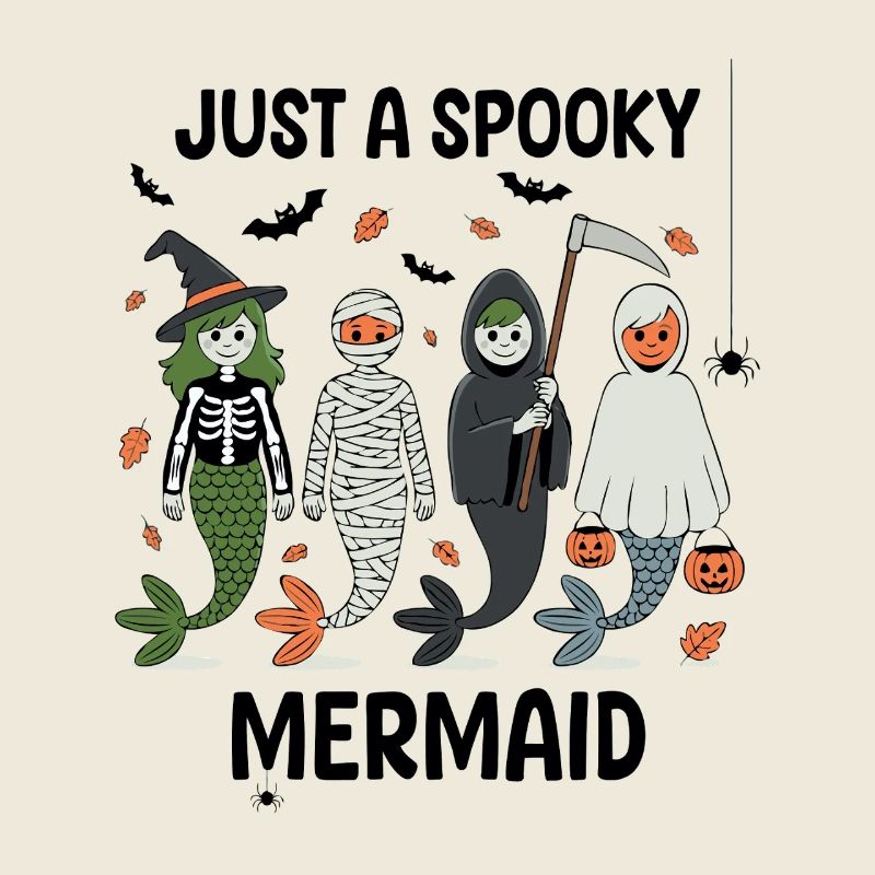 Conception d’Halloween de sirènes hantées