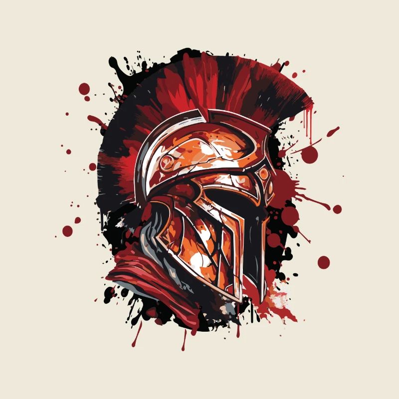 Spartan Helmet Warrior Gladiator