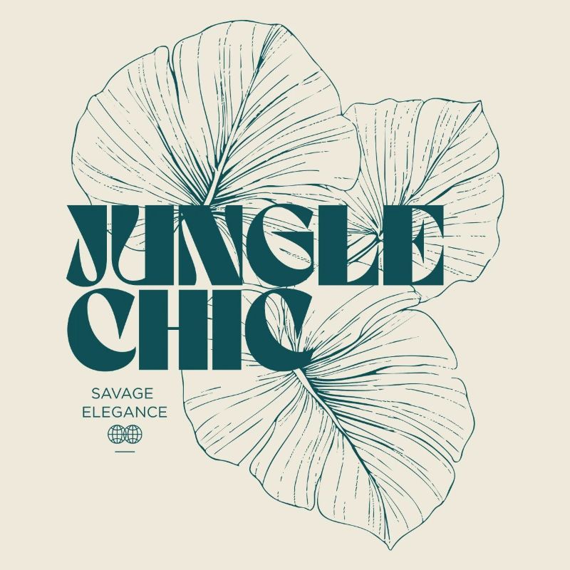 Botanical Jungle Monstera Leaf Pattern Design