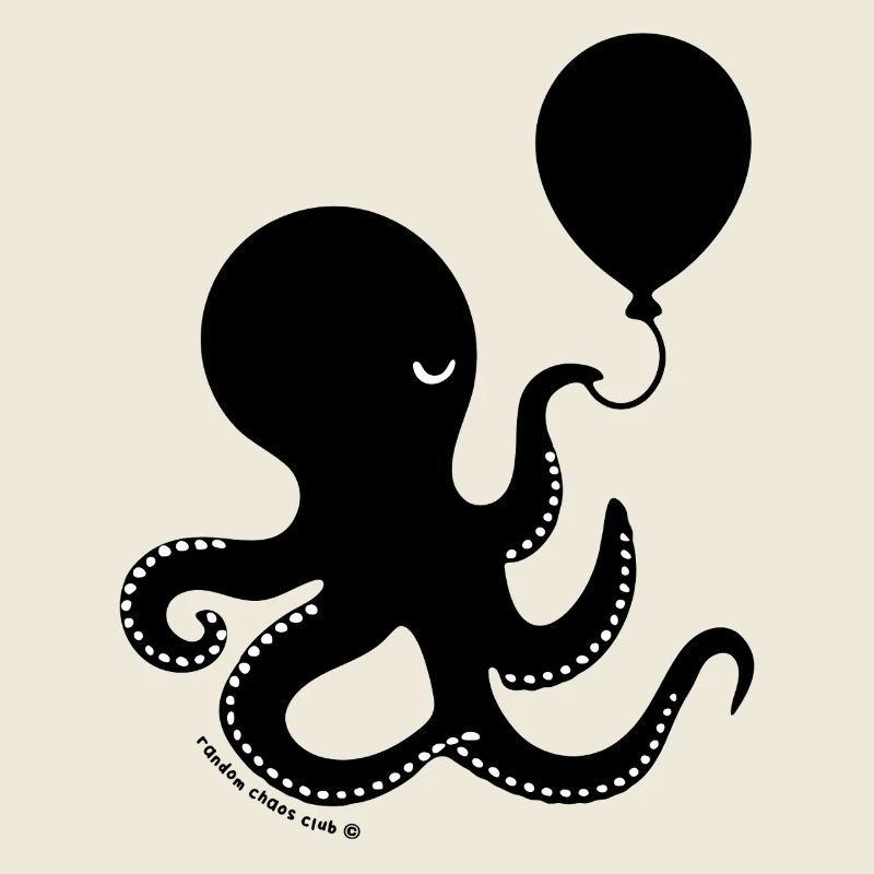 Cursed Octopus – Unhinged Dark Humor Sea Creature 