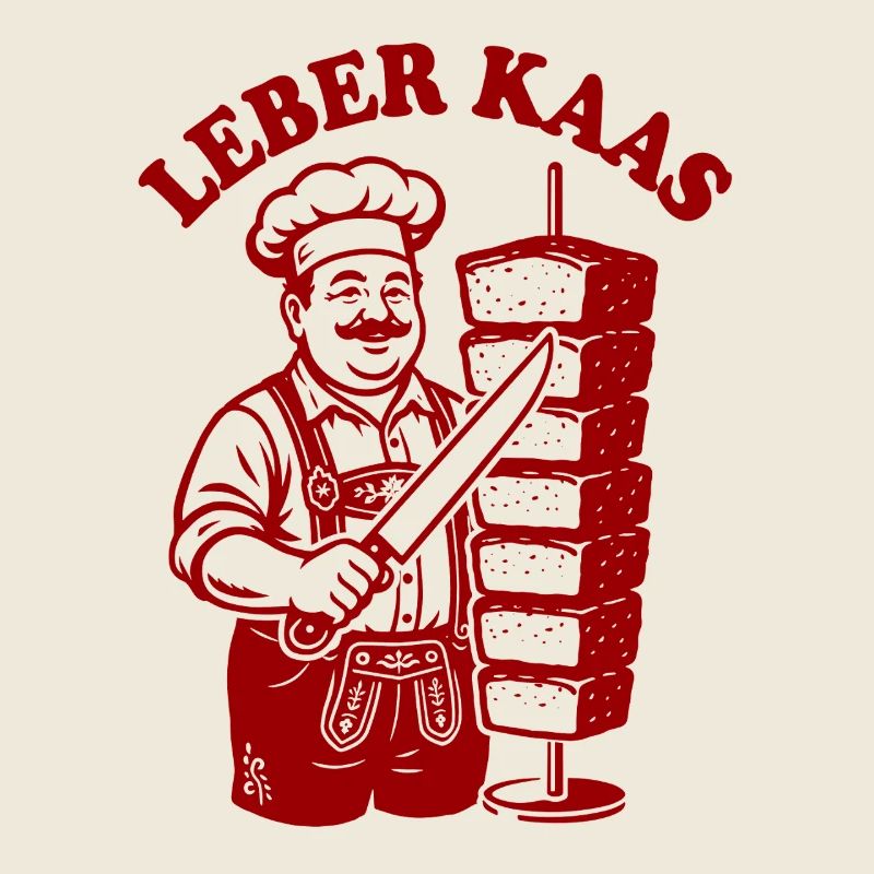Leberkaas am Spieß oder Döner Kebab - Leberkäse