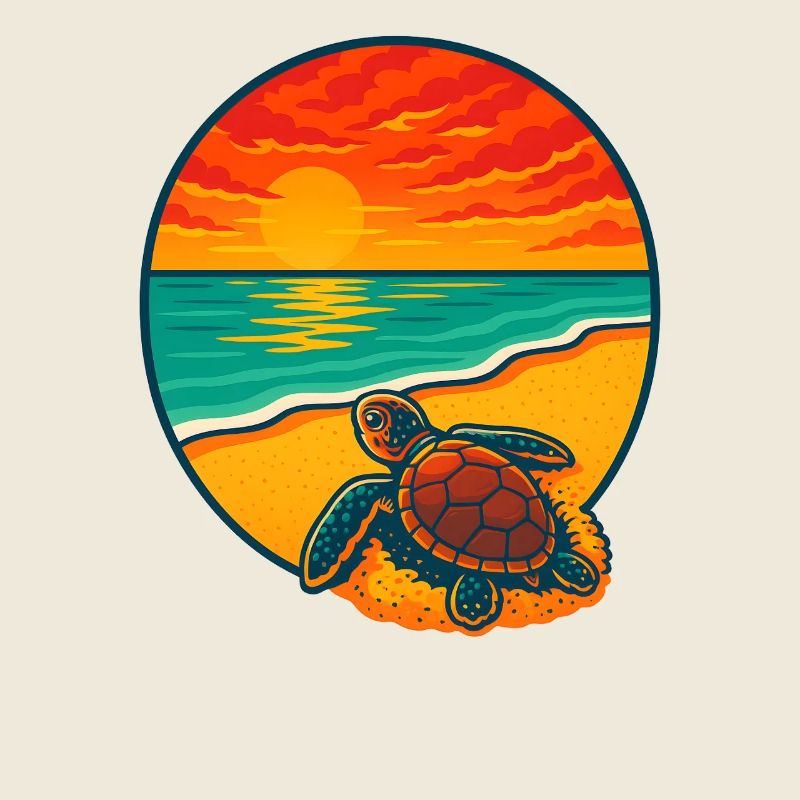 Sunset Turtle Beach, sichere die Trutles