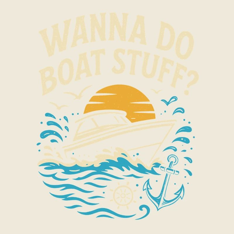 Wollen Sie Bootssachen machen?