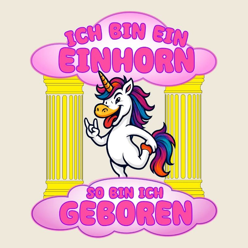 Ich bin Einhorn Geburt