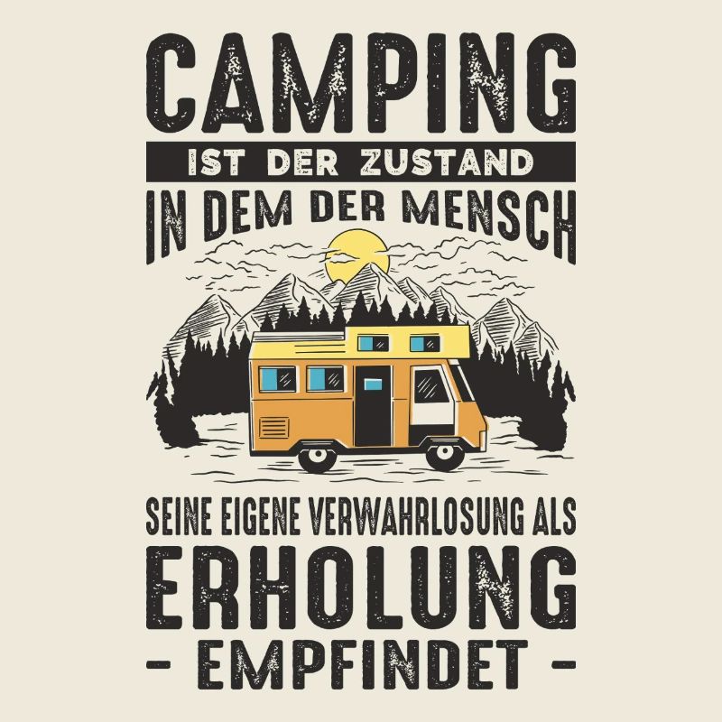 Funny camping & camper saying