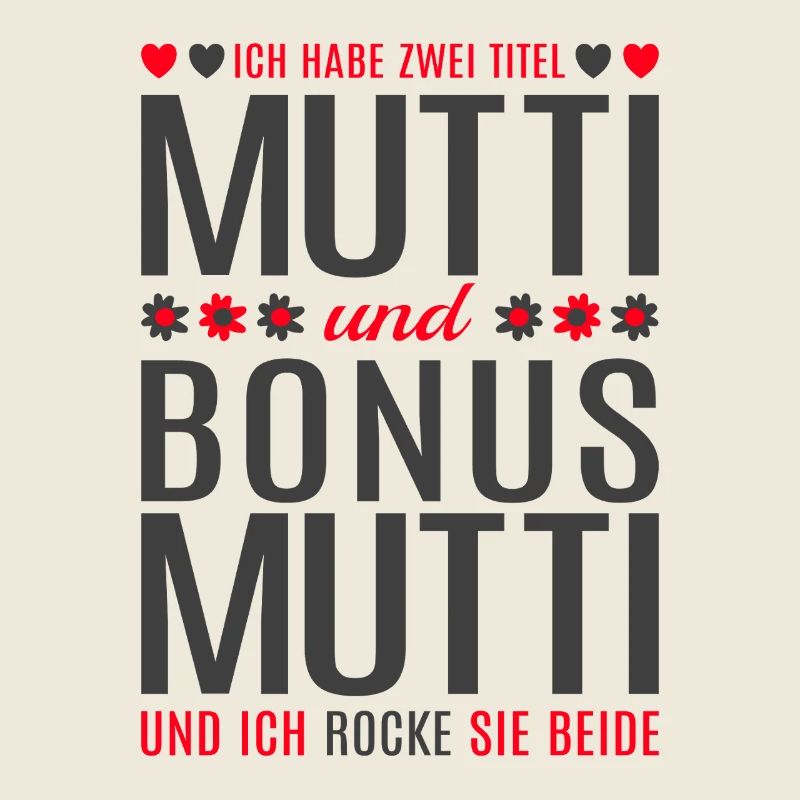 Mama Mutti Mutter Bonus Mutti Muttertag Geschenk