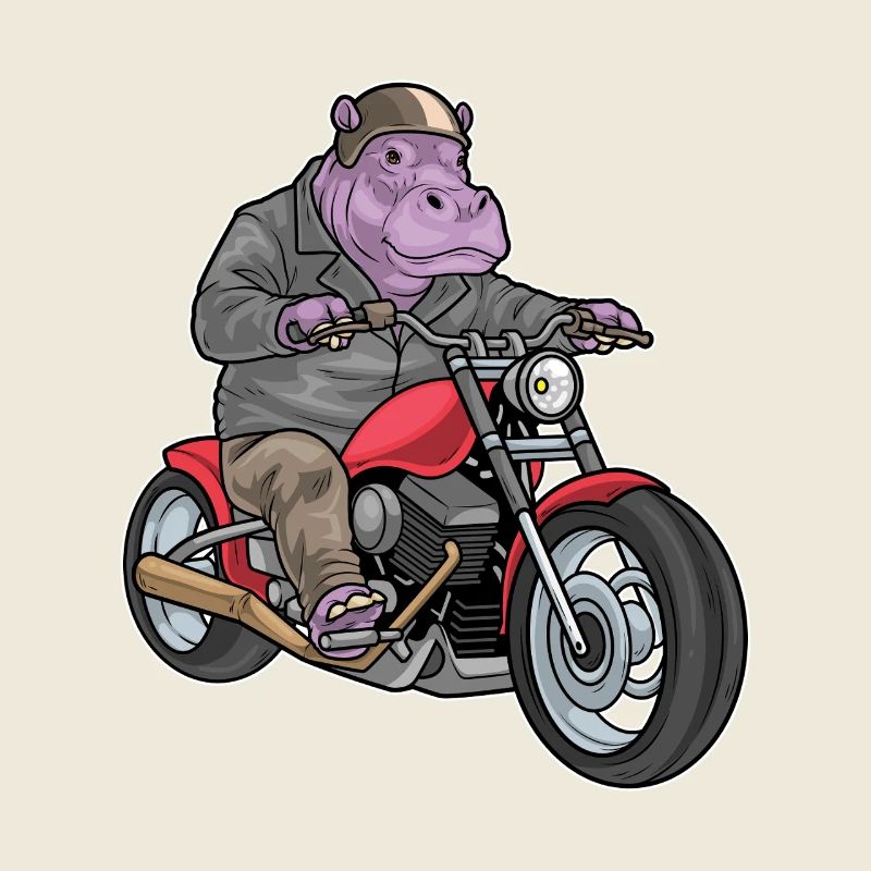 Moto Hippopotame