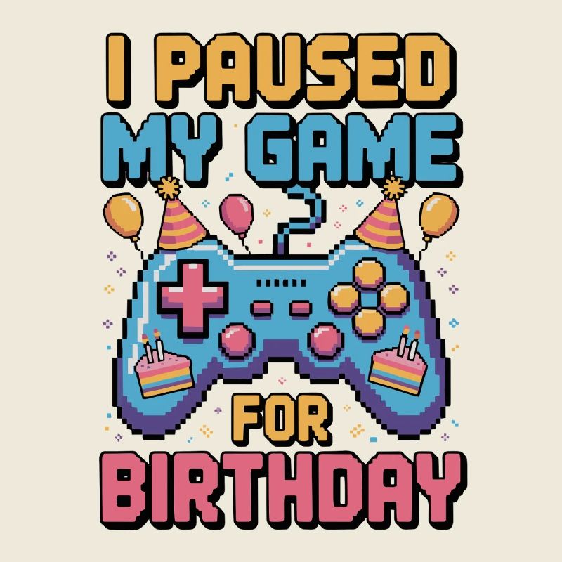 J’ai mis mon jeu en pause pour mon anniversaire