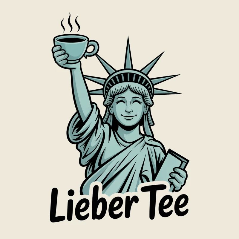 Lieber Tee Liberty Statue