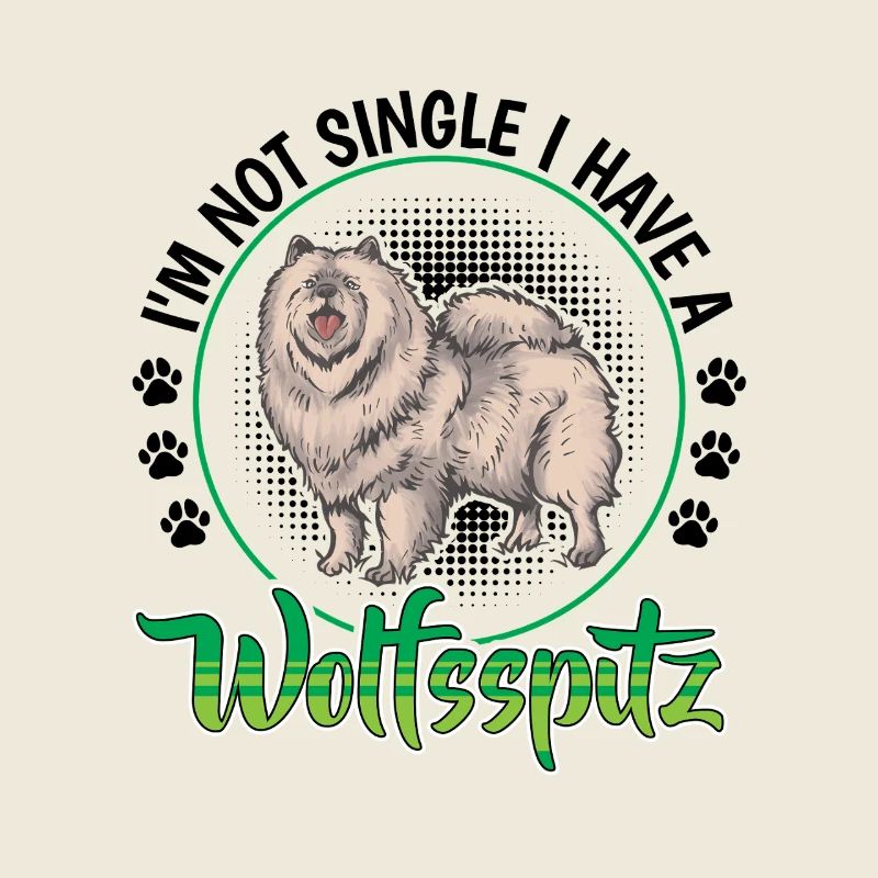 Wolfspitz not single German Wolfspitz