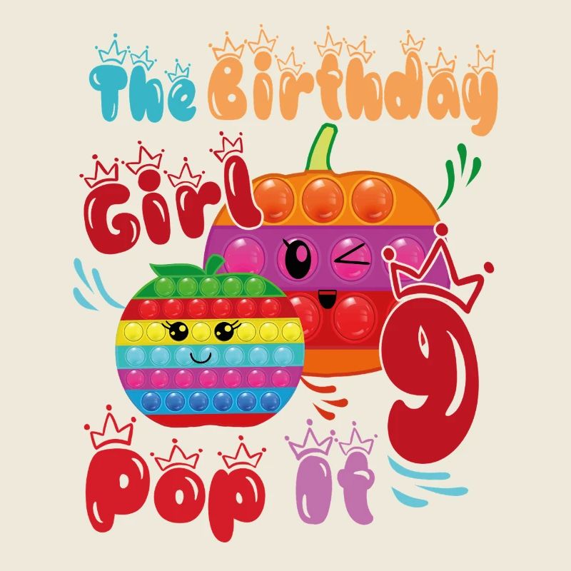 Das Geburtstagskind Pop It9