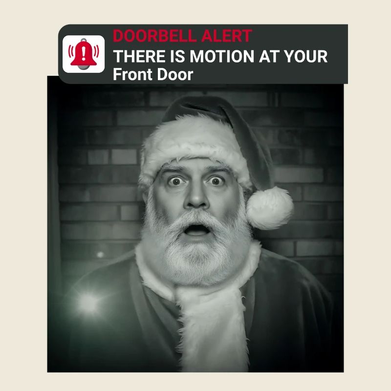 Funny Christmas with Santa Claus