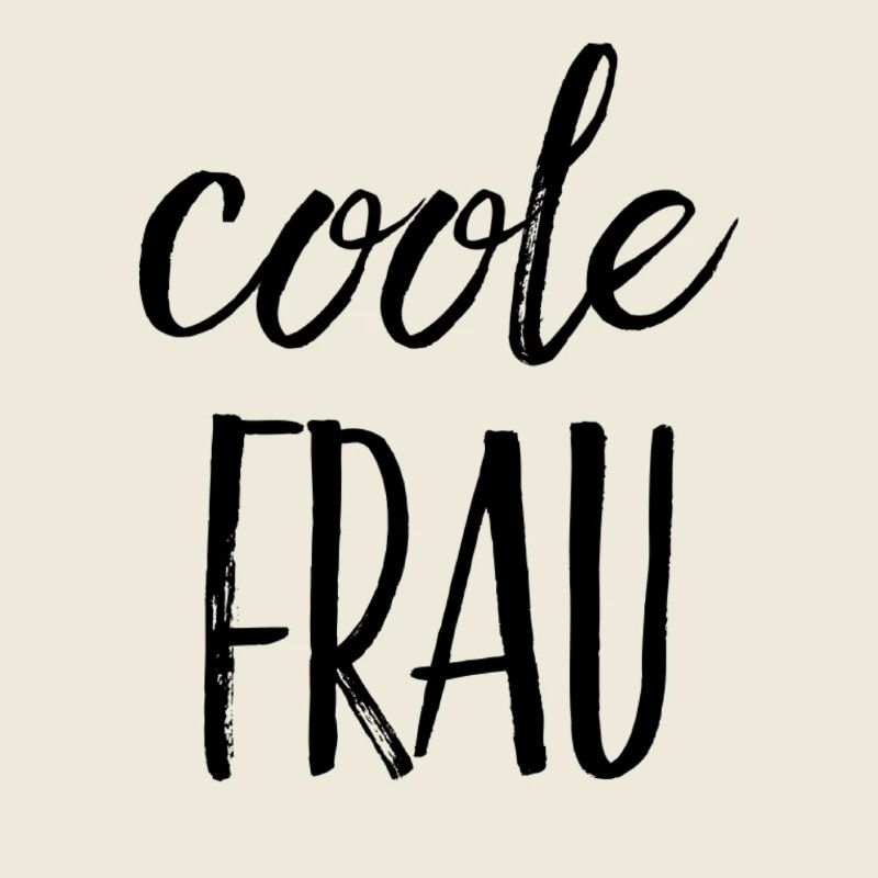 Coole Frau