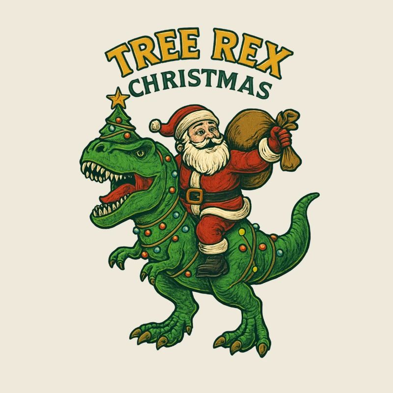 Noël - Tree Rex Christmas