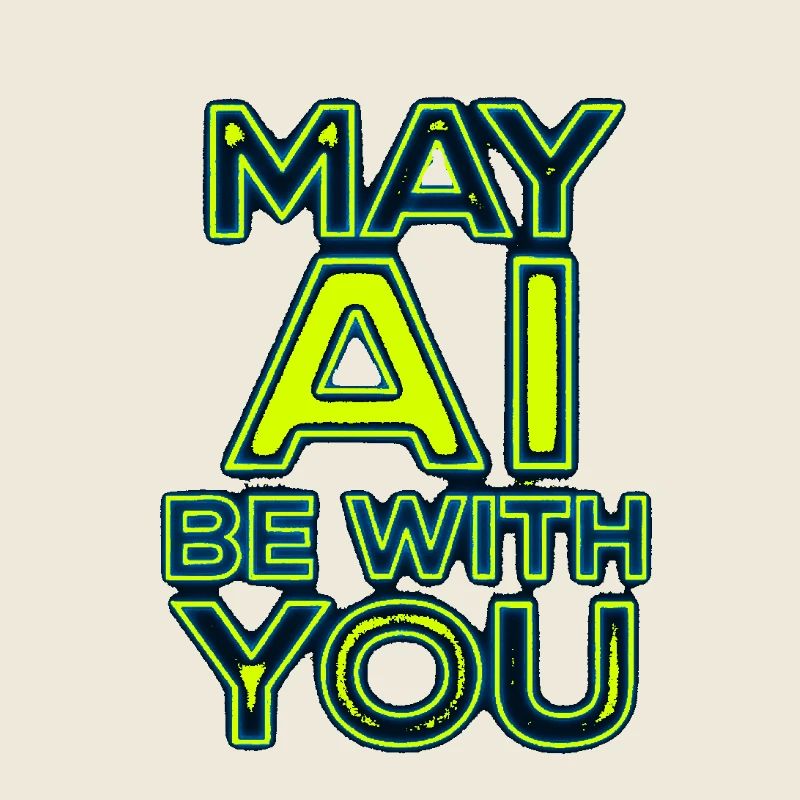 May AI Be With You Neon