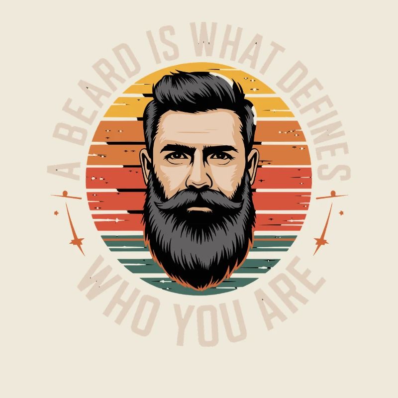 Ein Bart Definiert Wer Du Bist Retro Style