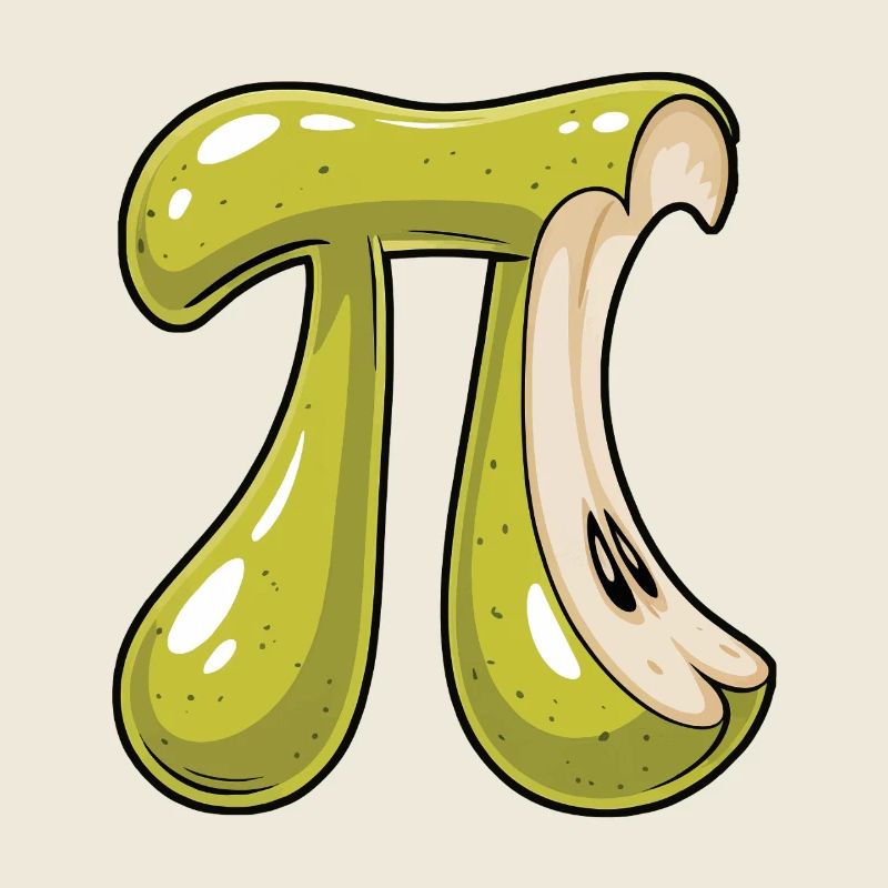 Poire Pi Vert Math