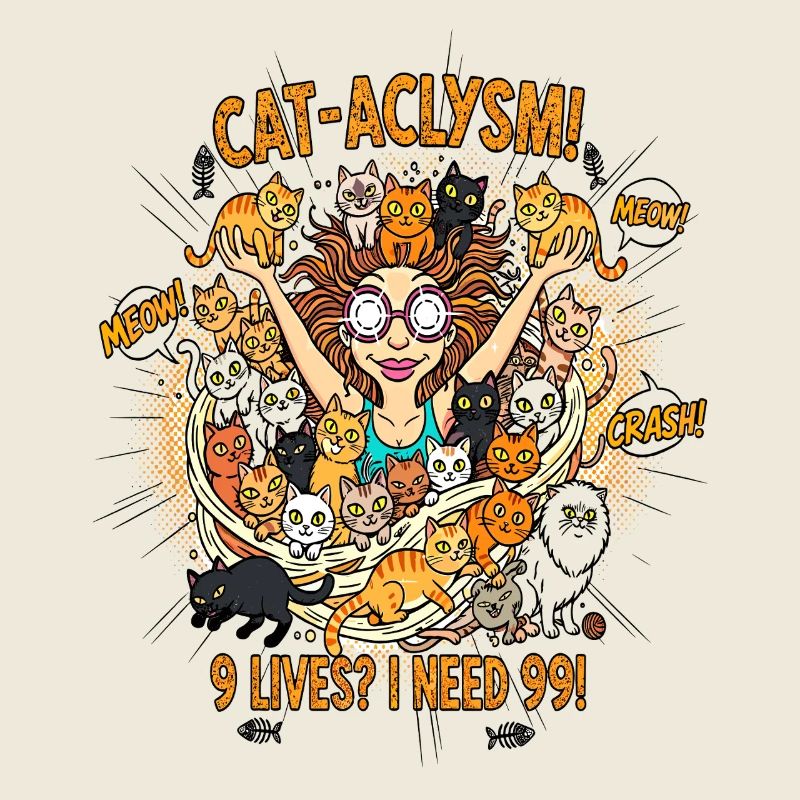 CAT-ACLYSME ! 99 Chats Chaos - Bande Dessinée