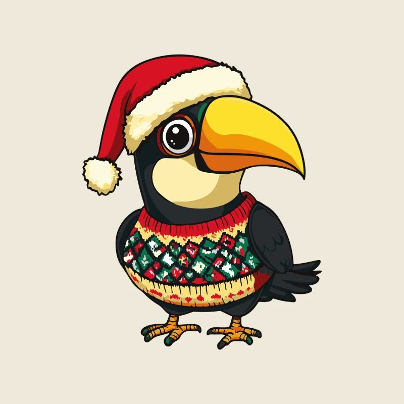 Toucan Bird Christmas