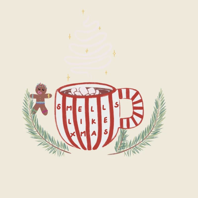 Ça sent comme une tasse de Noël
