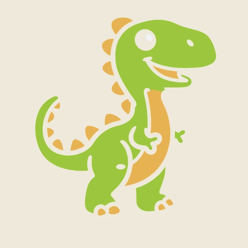 Niedlicher kleiner Dinosaurier