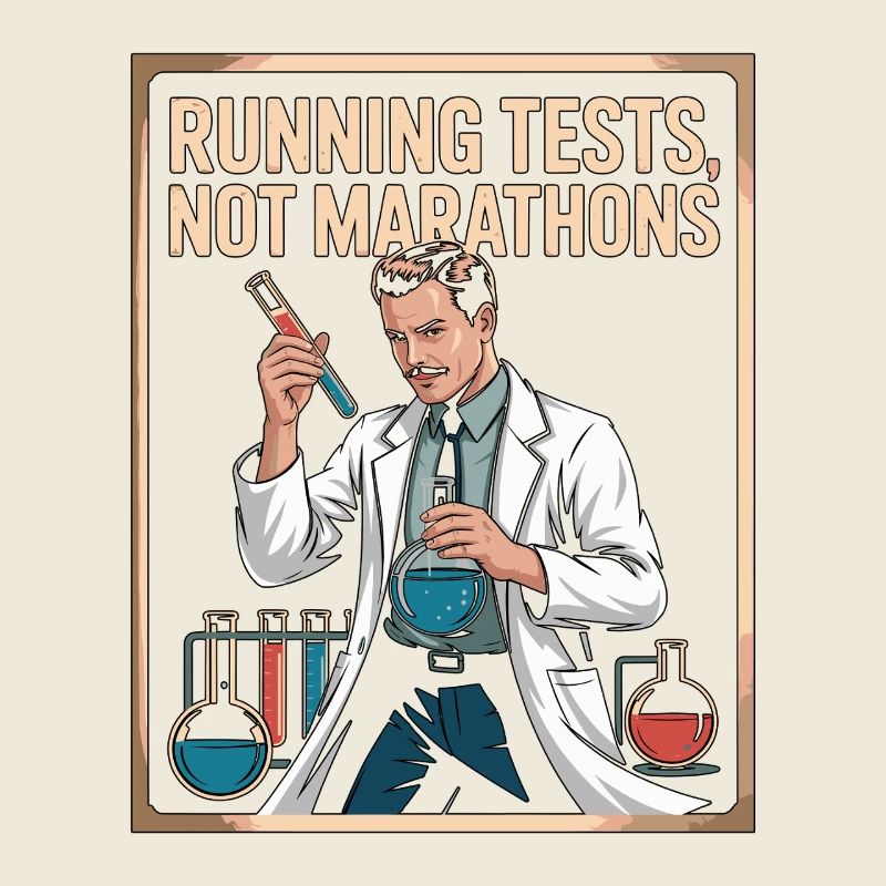 Lab Technician Running Tests Medical Technologist