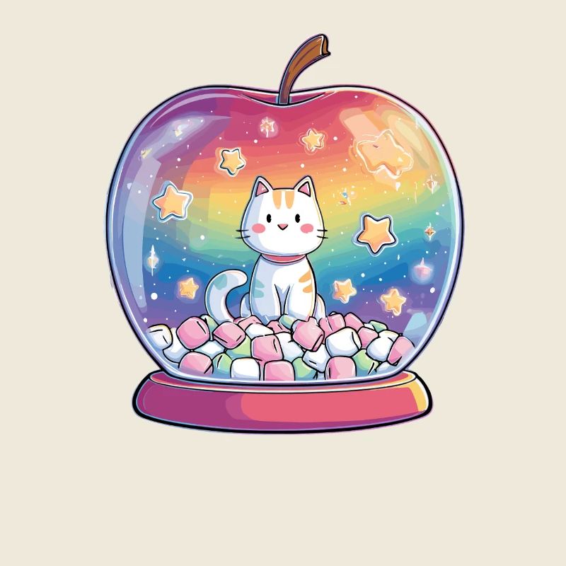 Cat Ball Rainbow