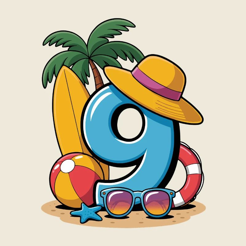 Vacances du 9e anniversaire 9 ans