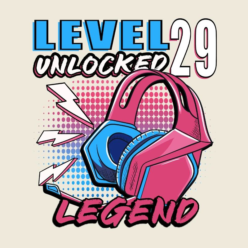 Level 29 Legende Neon Kopfhörer