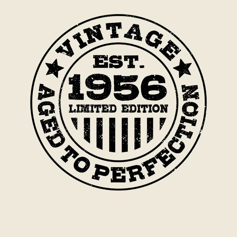 Vintage 1956 Limited Edition Geburtstag Geschenk