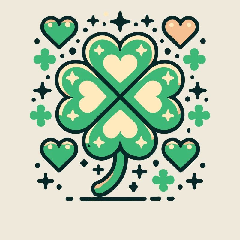 Lucky Shamrock Heart St. Patrick's Day Fun