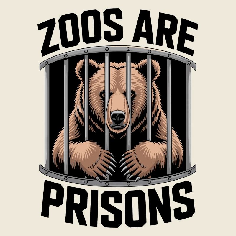 Bär hinter Gittern Motiv